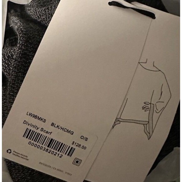 Lululemon Divinity Scarf Convertible Shawl Poncho Wrap Chic cashmere One Size - Picture 5 of 5